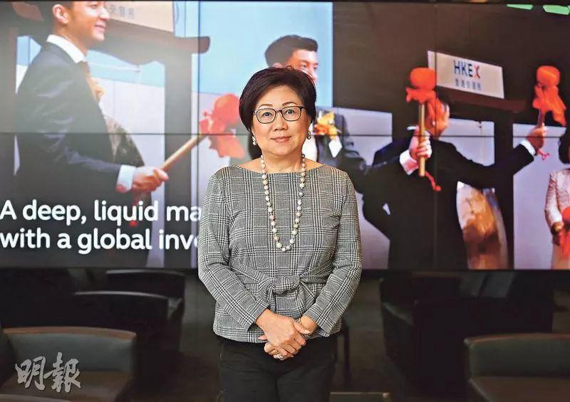 港交所.史美倫：2019年主力宣傳第二上市，加強向東南亞歐洲企業推廣港交所