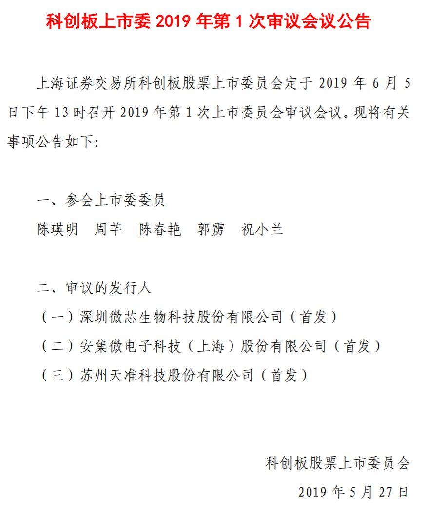 科创板：截止5月27日，申请112家，拟上会3家、中止4家、问询中87家