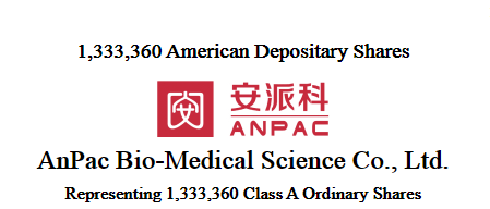 安派科生物科技(ANPC)，来自浙江丽水、2020年第4家中概股，在美国成功 IPO上市、募资1600万美元